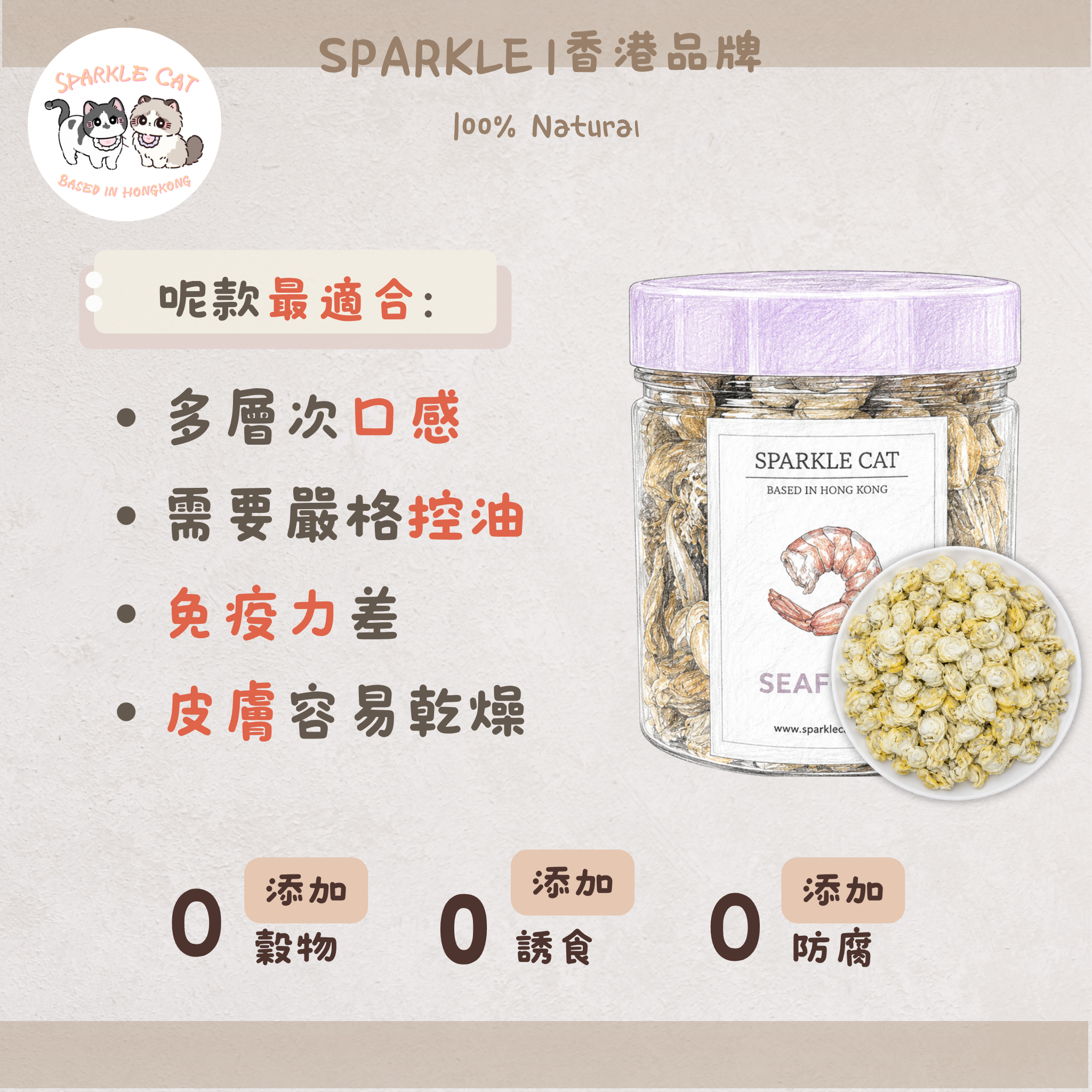 【補鋅增肌】原隻大扇貝肉 - 低脂高蛋白/豐富礦物質