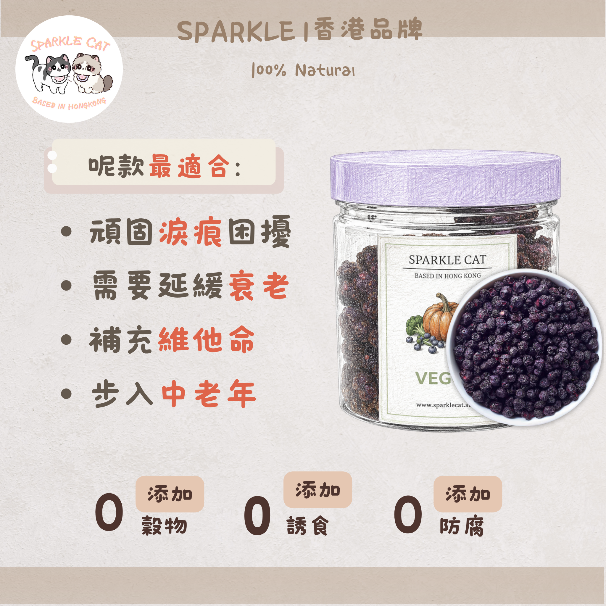 【護眼抗老】超級食物凍乾藍莓 - 豐富花青素/明目亮眼