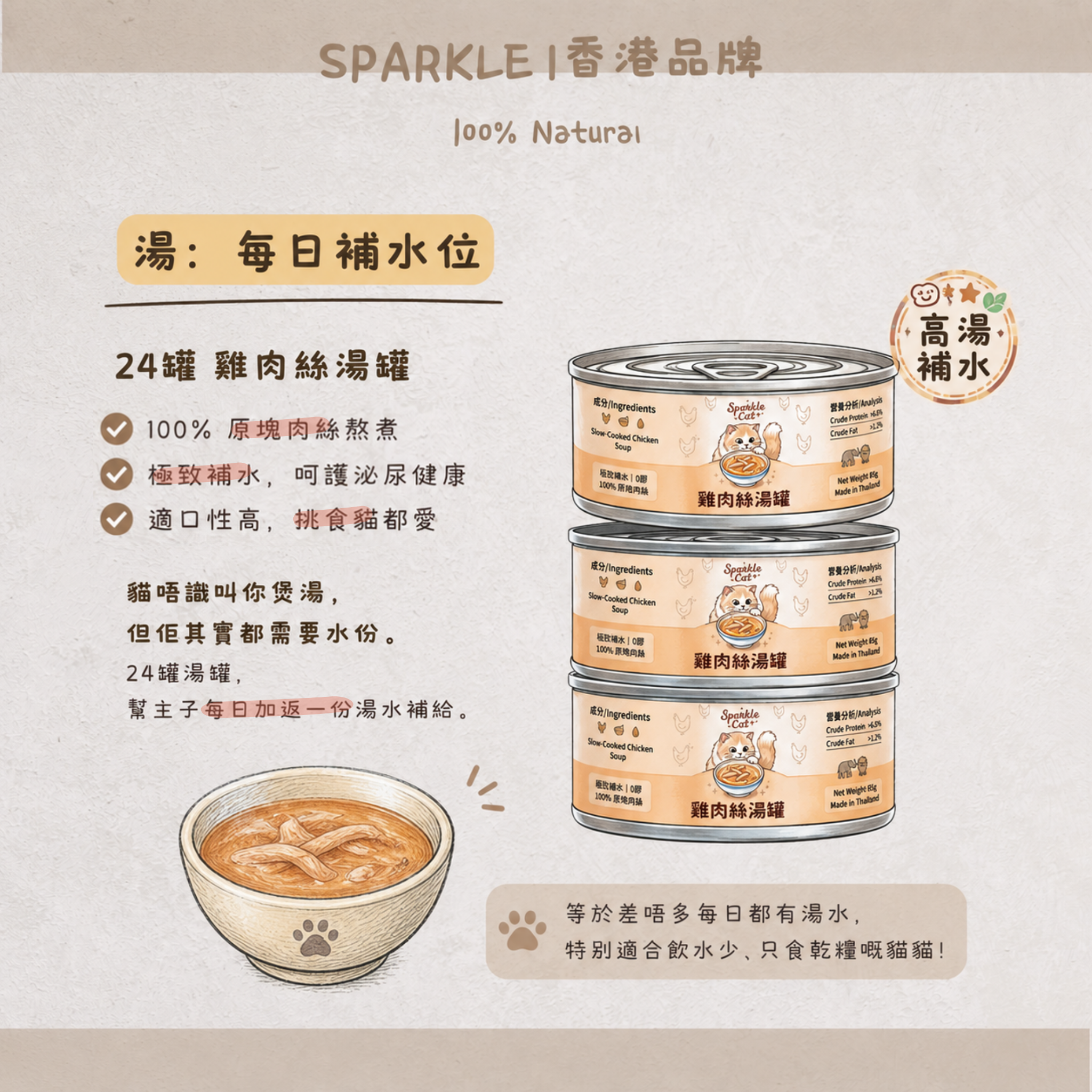 全方位營養・月度補給組|飯湯餸一次配好
