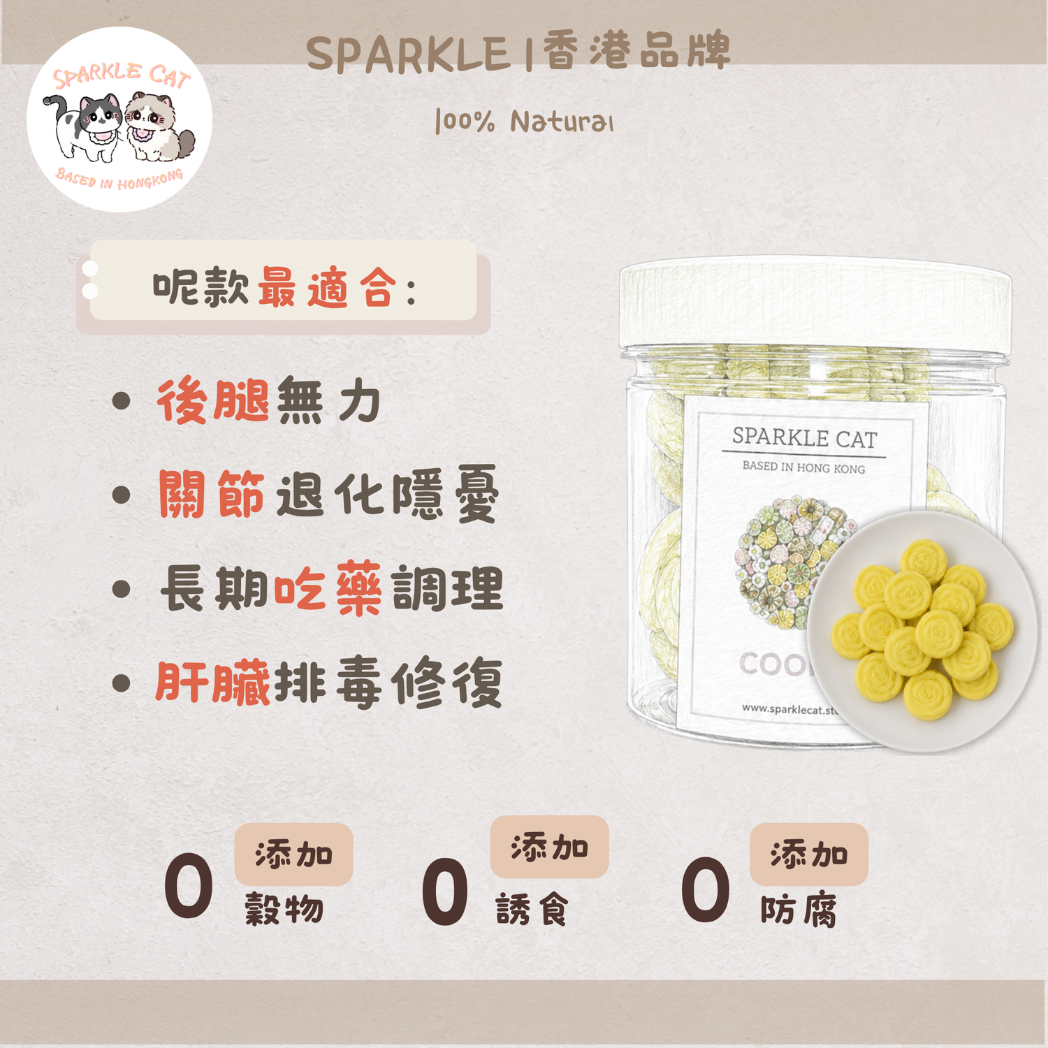 【抗老護關節】薑黃玫瑰造型餅 - 預防老化/緩解疼痛