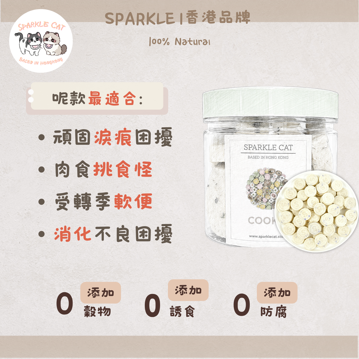 【腸胃救星】藍莓雞肉乳酪餅 - 益生菌調理/改善軟便