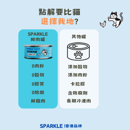 SPARKLE 純肉鮮肉湯罐 | 補水神器